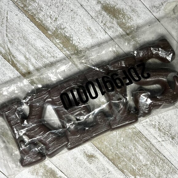 Retro Brown Plastic "KEYS" Wall Hanging Key Rack Organizer w/‎ Hooks -NIP - Picture 11 of 14